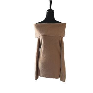 Alex Marie Sweater XL Rabbit Hair Blend Off Shoulder
